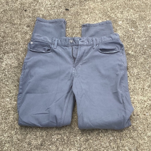 Old NAVY Gray Slim Stretch Jeans Size 34x34. - Picture 6 of 6